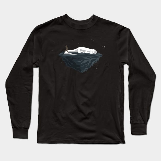 Meeting Falkor Long Sleeve T-Shirt by CCDesign